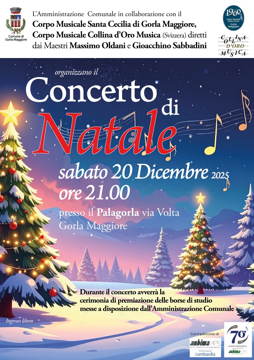Concerto di Natale - 20 Dicembre 2025